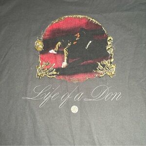 Don Toliver Life Of A Don Shirt Mens 2XLarge Gray Long Sleeve 21 Tour Concert